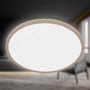 Kruhová - BRILO 7654011 Slim svítidlo LED panel pr.37,5 cm - 22W, 3000lm, hvězdné nebe, neutrální bílá, béžová - BRILO - foto 3