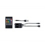 Ovladače pro vícebarevné LED pásky, RGB, RGBW - P 70917 YourLED RGB zvukový senzor max. 60W černá - PAULMANN - foto 3
