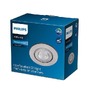 Kruhová - PH 8718699755782 LED Zapuštěné bodové svítidlo Philips TARAGON SL262 8718699755782 4,5W 380lm 2700K IP20 8,5cm niklové - PHILIPS (929002374720) - foto 3