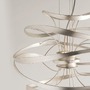 Dekorativní - HVLG 216-42-CE Závěsné svítidlo CALLIGRAPHY kov/sklo zlatá/čirá LED 16W 2700K stmívatelné - HUDSON VALLEY (Corbettt) - foto 3