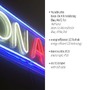 Dekorativní - LD 85023-70 NEON-ONAIR LED nástěnné svítidlo USB vícebarevné šňůrový vypínač dekorativní - LEUCHTEN DIREKT / JUST LIGHT - foto 3