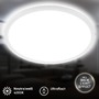 Kruhová - BRILO 3864416 Slim Case stropní svítidlo pr.42 cm - 22W, 3000lm, neutrální bílá, LED, bílé - BRILO - foto 3