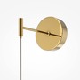 Dekorativní - M MOD216WL-L10G3K Nástěnné svítidlo Golden Cage 3000K 10W teplá bílá 1100lm zlatá kov designové - MAYTONI - foto 3