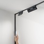 Lištové Magnetic BERNINI - FAN BERNINI-LINE12 Systém 48 V - lineární LED svítidlo na liště Bernini, 48 V, černé, hliník/plast, 6 W, 730 lm, CCT, 2,9 x 11,5 x 2,5 cm - FANEUROPE - foto 3