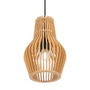 Kónická - M MOD191PL-01W Závěsné svítidlo Roots E27 40W béžová kov skandinávský design - MAYTONI - foto 3