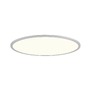 Kruhová - LA 1010423 PANEL 60 Povrchové stropní svítidlo, kulaté, PHASE, 3000/4000K, 29 W, 90°, šedé - BIG WHITE (SLV) - foto 3