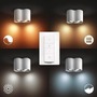 Bodová - PH 8720169320178 Hue WA Pillar bodové LED svítidlo GU10 2x5W 350lm 2200-6500K IP20 bílá + ovladač - PHILIPS - foto 3