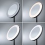 Stolní lampy dekorační - P 71151 LED kosmetické zrcadlo Masua IP44 CCT 230V 4W černá mat - PAULMANN - foto 3