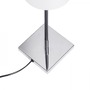 Stolní lampy dekorační - RED R12464 LULU stolní bílá/černá chrom 230V E27 28W - RED - DESIGN RENDL - foto 3
