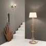 Stojací lampy - FAN I-ROPE-PT Stojací lampa Piantana Rope černá, patice E27, 38 x 150 cm - FANEUROPE - foto 3