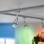 GU10/GZ10 - P 29149 Standard 230V Smart Home Zigbee 3.0 LED reflektor GU10 4,8W RGBW+ stmívatelné matný chrom - PAULMANN - foto 3