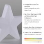 Stolní lampy dekorační - LD 19290-16 LED bateriové svítidlo AKKU-STAR, bílá, malé, venkovní, IP44, nabíjecí přes USB, RGB/6000K - JUST LIGHT - foto 3