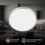Kruhová - BRILO 3902012 Competo stropní svítidlo pr.24 cm - 12W, 1300lm, LED, neutrální bílá, matný nikl - BRILO - foto 3