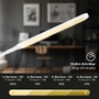 Stolní lampy pracovní - BRILO 7472016 LED stolní lampa, 37 cm, paměť, 6W, 600lm bílé - BRILONER - foto 3