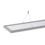 Podélná - LA 1006345 WORKLIGHT PD závěsné svítidlo stříbrné 57 W 5000 lm 4000 K CRI80 80° DALI - BIG WHITE (SLV) - foto 3