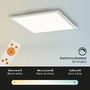 Hranatá - BRILO 7194016 CCT svítidlo LED panel, 29,5 cm, 1800 lm, 18 W, bílé (starý kód: BRILO 7194-016) - BRILO - foto 3