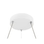 Kruhová - LA 1007856 ONE FLAT PD single, závěsná lampa, 180cm, 2700/3000K, PHASE, bílá - BIG WHITE (SLV) - foto 3
