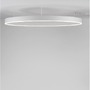 Kruhová - NV 9063608 Stropní svítidlo MOTIF LED stropní svítidlo bílý hliník 3000K 55W IP20 220-240V stmívatelné - NOVA LUCE - foto 3