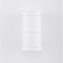 Nástěnná - NV 9002850 Venkovní nástěnné svítidlo STONE bílý hliník a akryl E27 1x12W 220-240V IP54 bez žárovky - NOVA LUCE - foto 3