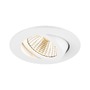 Kruhová - LA 1007433 NEW TRIA® UNIVERSAL 68 stropní vestavné svítidlo, 2500/3000/4000K, 38°, IP 20, kulaté, bílá - BIG WHITE (SLV) - foto 3