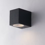 Nástěnná - FAN I-QUBO-AP1 ANT Venkovní nástěnné svítidlo Qubo antracitové, 1xGU10, IP54, 9,3 x 8 x 6,7 cm - FANEUROPE - foto 3