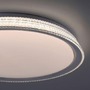 Kruhová - LD 14359-21 KARI LED stropní svítidlo, stříbrná, kruhové, stmívatelné, teplá bílá, 3000K krokově stmívatelné 3000K - LEUCHTEN DIREKT / JUST LIGHT - foto 3