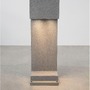 Sloupková - NV 9790022 Venkovní sloupkové svítidlo GRANTE šedý beton a hliník GU10 2x10W 100-240V bez žárovky IP65 - NOVA LUCE - foto 3