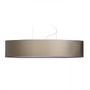 Stínidla, kryty, clony - RED R11593 CASUAL 120/25 stínidlo Monaco holubí šeď / stříbrné PVC max. 23W - RED - DESIGN RENDL - foto 3