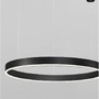 Kruhová - NV 9190855 Závěsné svítidlo MOTIF černý hliník a akryl LED 55W 230V 3000K IP20 stmívatelné - NOVA LUCE - foto 3