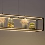 Podélná - PN 2441-18 CONTURA LED závěsné svítidlo černé stmívatelné 3000K - PAUL NEUHAUS - foto 3
