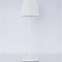 Na baterie - NV 9121911 Venkovní stolní lampa COLT bílý litý hliník a akryl LED 2W 3000K IP54 62st. 5V DC vypínač na těle USB kabel stmívatelné - NOVA LUCE - foto 3