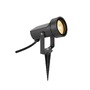 Zápichy - LA 1008480 SYNA SHADE svítidlo se zemním hrotem, GU10, 1x max. 10 W, IP65, kulaté, černé - BIG WHITE (SLV) - foto 3