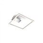 Hranatá - BRILO 3780014 LED stropní svítidlo, 26,5 cm, 14W, 400lm, matný chrom - BRILO - foto 3