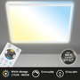 Hranatá - BRILO 7082-016 Slim CCT svítidlo LED panel, 42 cm, 22 W, bílé - BRILO - foto 3