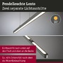 Podélná - P 71430 LED závěsné svítidlo Lento 2700K 36W titanová stmívatelné - PAULMANN - foto 3