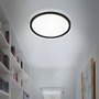 Kruhová - BRILO 7157-415 Slim svítidlo LED panel, pr. 42 cm, 22 W, černá - BRILO - foto 3