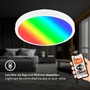 Kruhová - BRILO 3480016 Smart LED RGBW panel, 27 cm, 20W, 100lm, bílé - BRILO - foto 3