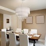 Válec - ILUX 068299 Závěsné svítidlo Ideal Lux Opera SP6 bianco 068299 bílé 71cm - IDEALLUX - foto 3