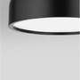 Kruhová - NV 826809 Stropní svítidlo PERLETO stropní svítidlo černý kov a akrylový difuzor E27 2x12W - NOVA LUCE - foto 3