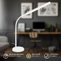 Stolní lampy pracovní - BRILO 7660016 Mura stolní lampička - 6W, 600lm, LED, stmívatelné, dotykový vypínač, nastavitelné, bílá - BRILO - foto 3