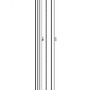 Podélná - OS MAT60010 MATAR 3 stropní/nástěnné plastové svítidlo černá / bílá IP44 3000 K 26W LED DALI - OSMONT - foto 3