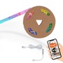 Dekorační - BRILO 2309-150 Smart RGB LED pásek s hudebním senzorem 500 cm 0,05W bílé - BRILO - foto 3