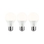 E27 - P 28871 LED žárovka 3ks-sada E27 230V 3x8,0W 2700K opál - PAULMANN - foto 3