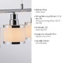 Podélná - LD 15375-17 ACCOR LED závěsné svítidlo 5 ramenné lesklý chrom do jídelny - LEUCHTEN DIREKT / JUST LIGHT - foto 3