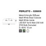 Kruhová - NV 526805 Stropní svítidlo PERLETO stropní svítidlo matná bílá ocel E27 3x12W - NOVA LUCE - foto 3