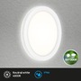 Nástěnná - BRILO 3008-016 LED venkovní svítidlo pr. 21 cm 8W 1200lm bílé - BRILO - foto 3