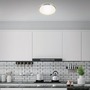 Kruhová - BRI 3443119 LED stropní svítidlo, pr. 28,5 cm, 12 W, hliník-bílé (starý kód: BRI 3443-119) - BRILONER - foto 3