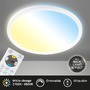 Kruhová - BRILO 7079-016 Slim CCT svítidlo LED panel, pr. 29,3 cm, 18 W, bílé - BRILO - foto 3