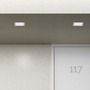 Hranatá - RED R12190 SLENDER SQ 17 zápustná černý chrom 230V LED 12W 3000K - RED - DESIGN RENDL - foto 3