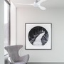 Ventilátory - FARO 33346 POLARIS L LED, bílá, stropní ventilátor s DC motorem - FARO - foto 3